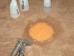 carpet bleach stain